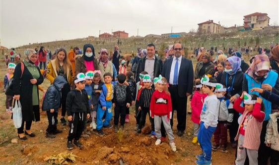 Karaman İl Müftülüğünden "Fidanımla Büyüyorum" etkinliği