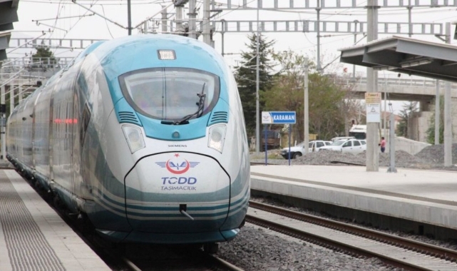 Karaman-Konya Hızlı Tren Hattında 220 Bin Yolcu Taşındı