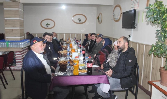 Kaymakam Çıkrık, şehit aileleri ve gazilerle iftar açtı
