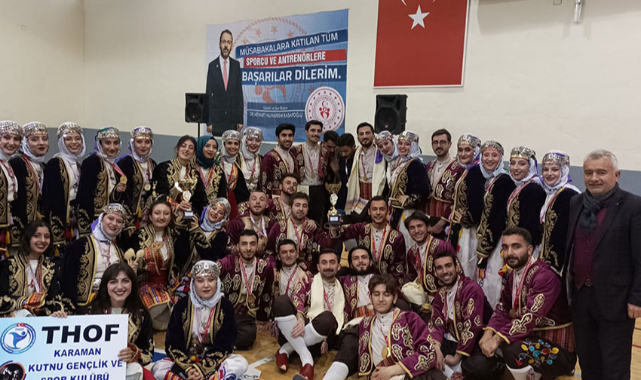 KMÜ Halk Oyunları Ekibinden Büyük Başarı