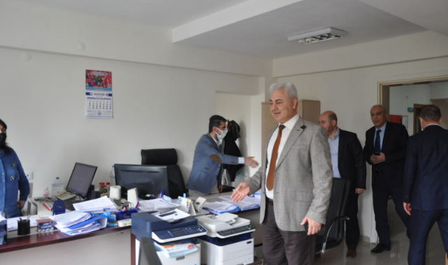 Kurşun, Sağlık Müdürlüğü'nün Hukuk Birimini Ziyaret Etti