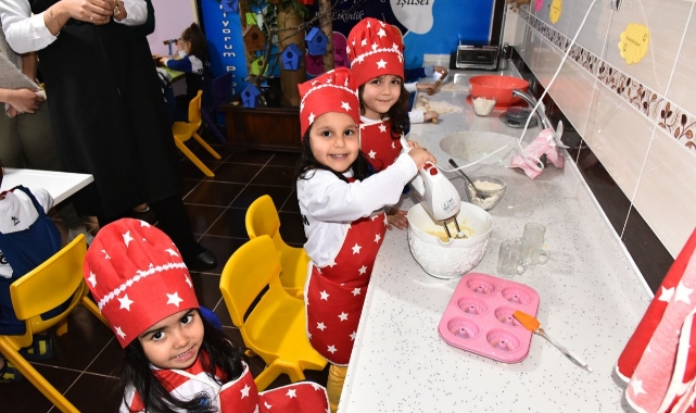 Minik Öğrencilerden Hünerlerini Gösteren Çalışmalar