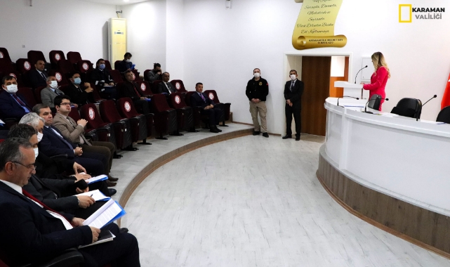 Orman Yangınlarıyla Mücadele Komisyonu Toplandı
