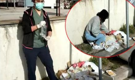 Sağlıkçılar bu kez de hasta yavru bir köpeğe şifa oldular