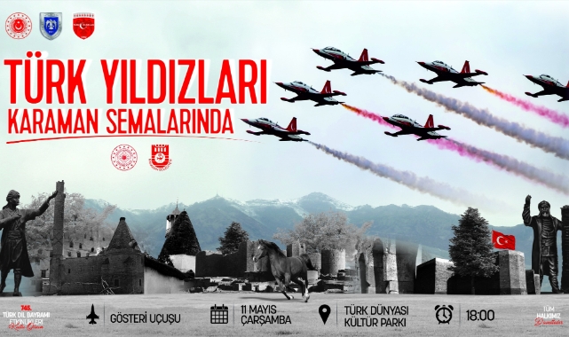 Türk Yıldızları Karaman'a Geliyor