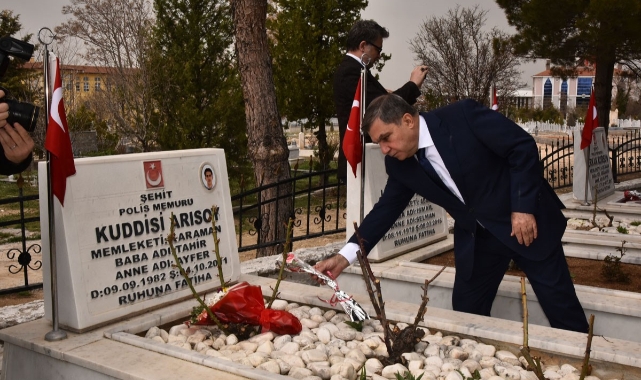 Vali Işık: Emniyet teşkilatı mensuplarımız canını hiçe sayarak her görevi layıkıyla yerine getirmektedir