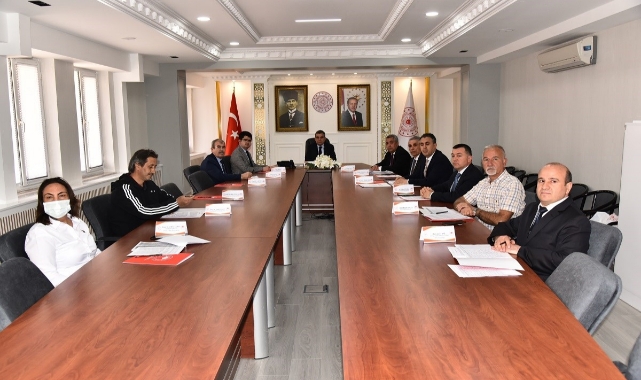Vali Işık'ın Başkanlık Ettiği Toprak Koruma Kurulu Toplandı