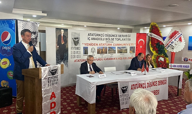 ADD İç Anadolu Bölge Toplantısı Karaman'da Yapıldı
