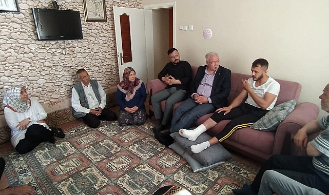 Ak Parti Yönetiminden Gazi Andaç'a Ziyaret