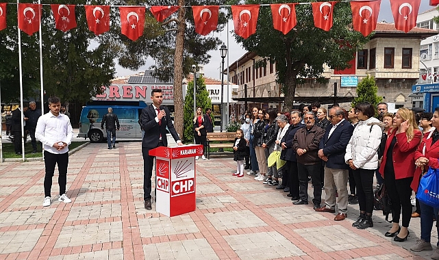 CHP, 19 Mayıs Atatürk'ü Anma Gençlik Ve Spor Bayramını Kutladı