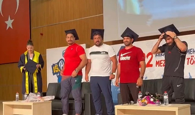 Dünyayı titreten Şampiyonlar KMÜ’de kep attı
