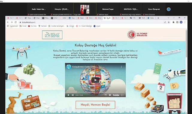 Genç Girişimcilere İhracat Eğitimi Verildi