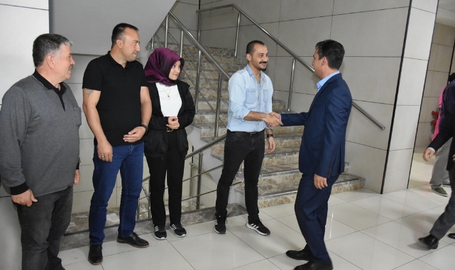 İl Müdürü Mehmet Çalışkan, Personel İle Bayramlaştı