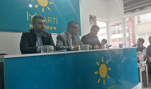İYİ Parti İl Başkanı Hatipoğlu: “Miletimiz derin bir ekonomik krizin içinde”
