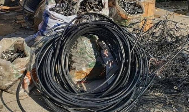 Karaman'da Kablo Hırsızları Tutuklandı