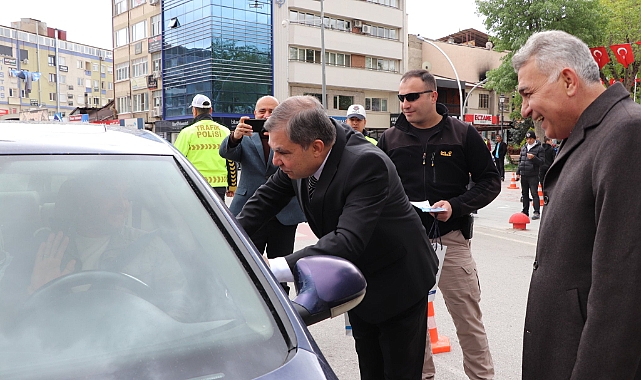 Karaman'da Yayalar İçin 5 Adımda Güvenli Trafik etkinliği düzenlendi