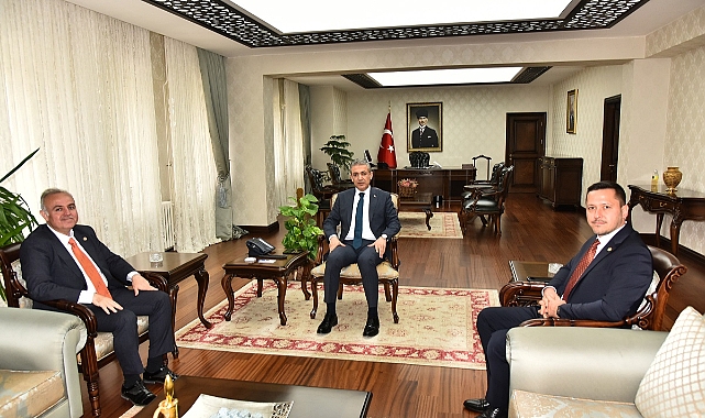 Karaman Milletvekillerinden Vali Tuncay Akkoyun’a Hayırlı Olsun Ziyareti