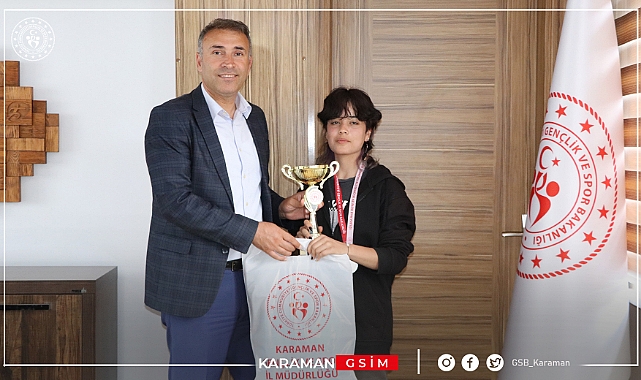 Karamanlı kaykaycı Türkiye 2. oldu