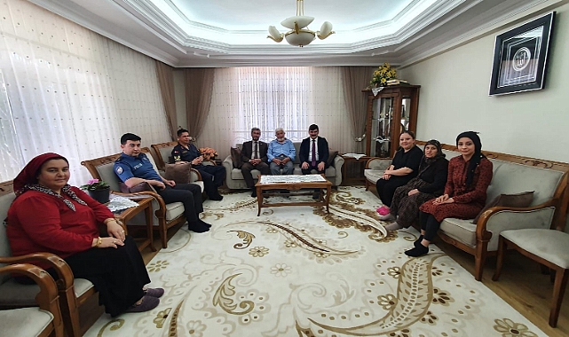 Kaymakam Çıkrık'tan Yakınlarını Trafik Kazalarında Kaybeden Vatandaşlara Ziyaret