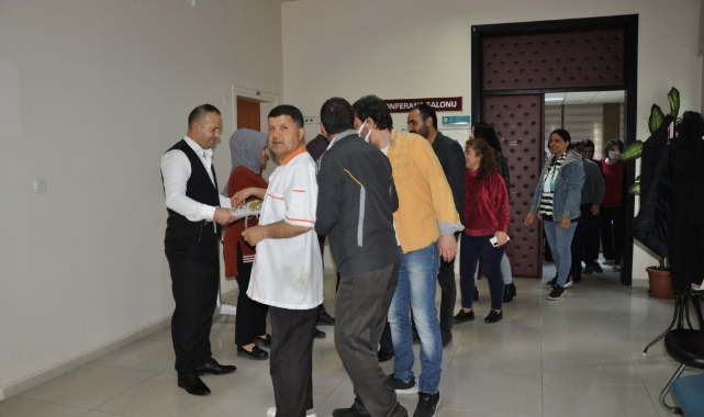 Sağlık Çalışanları Bayramlaştı
