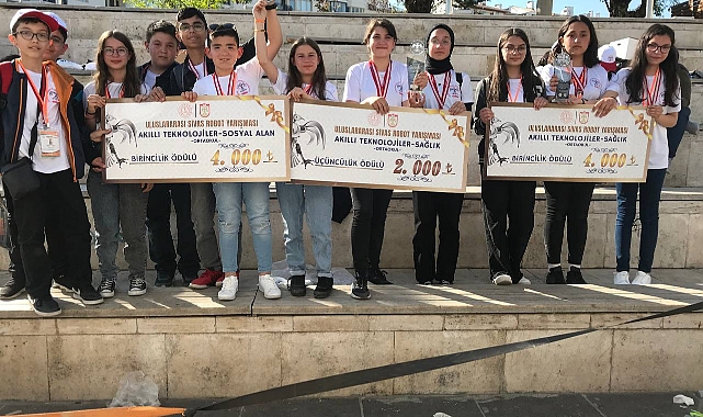 Uluslararası Sivas Robot Yarışması'nda 2 bin 911 öğrenci ve bin 21 proje ile yarıştılar