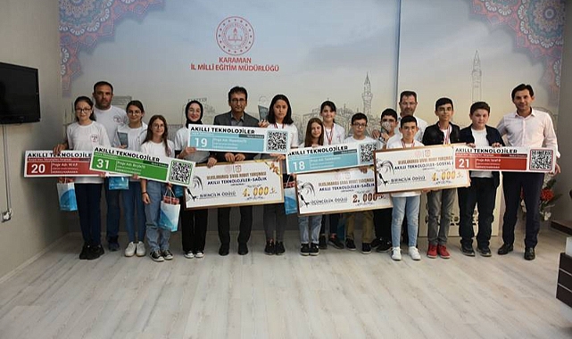 Uluslararası Yarışmada Derece Alan Proje Ekibinden İl Müdürü Çalışkan’a Ziyaret
