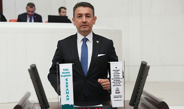 Ünver Mecliste konuştu: “Türkçemiz, millet ve devlet varlığımızın bütünleştirici unsurudur”