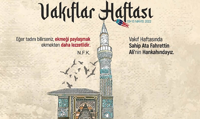 Vakıflar Haftası Etkinlikleri Başlıyor