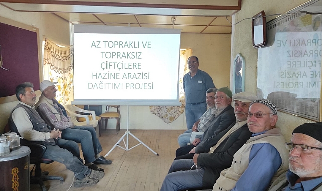 3 Köyde Daha Toprak Dağıtım Çalışmalarına Başlandı