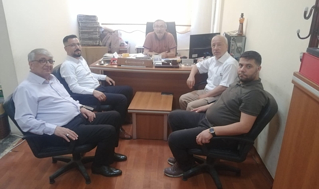 AK Parti Merkez İlçe Teşkilatı'ndan Gazetemize Ziyaret