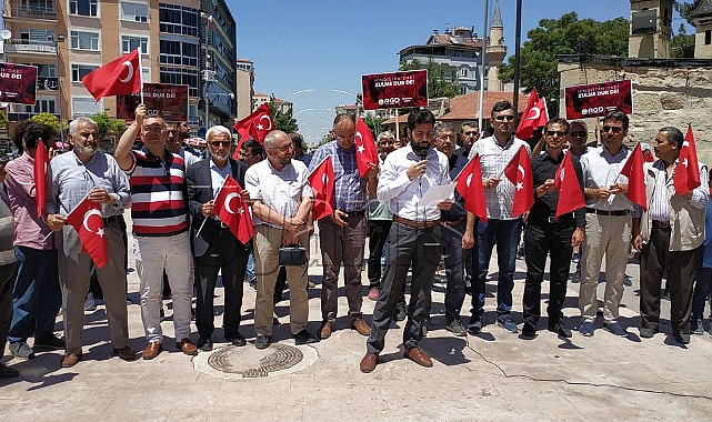 Hindistan'da Müslümanlara Yapılan Zulümler Karaman'da Kınandı