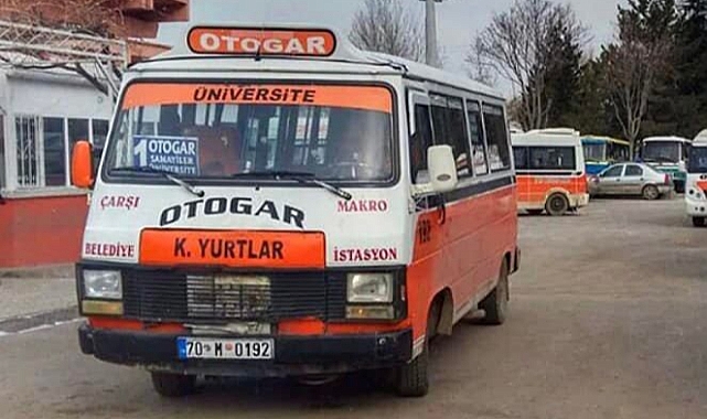 Karaman’da Dolmuşlar Yarın Çalışmayacak