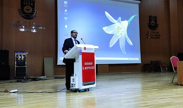 Karaman'da Yaz Kur’an Kursları Eğitim Semineri Düzenlendi