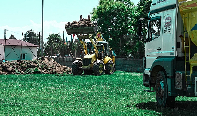 Karaman FK Antrenman Sahasını Yeniliyor