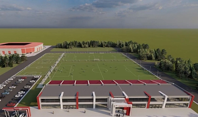 Karaman FK yeni spor kompleksiyle ilgili görselleri paylaştı