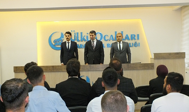 Karaman Ülkü Ocaklarında Bayrak Değişimi