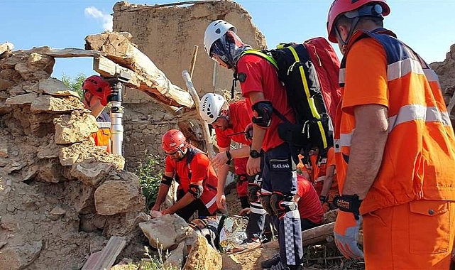 Karaman UMKE ekibi tatbikata katıldı
