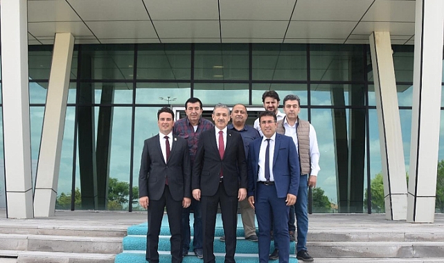 Karaman Valisi Tuncay Akkoyun'dan TSO'ya Ziyaret