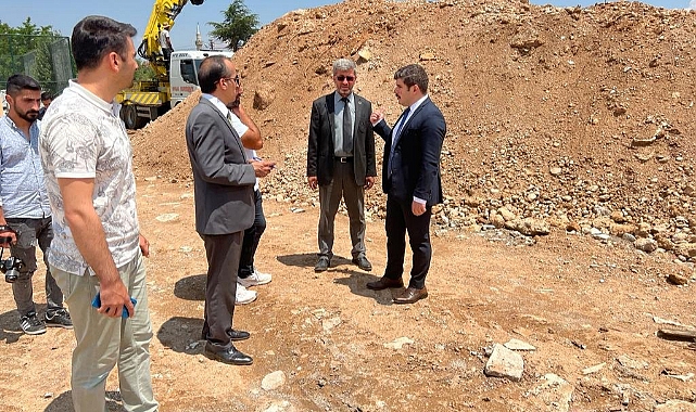 Kaymakam Çıkrık, Yeni Okul İnşaatını İnceledi