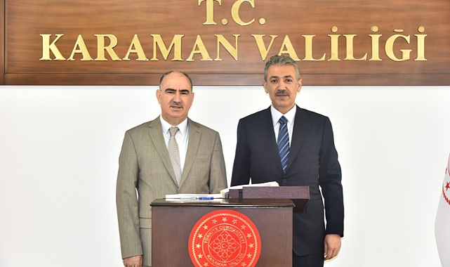 Konya Valisi Özkan’dan Karaman Valisi Akkoyun’a ziyaret