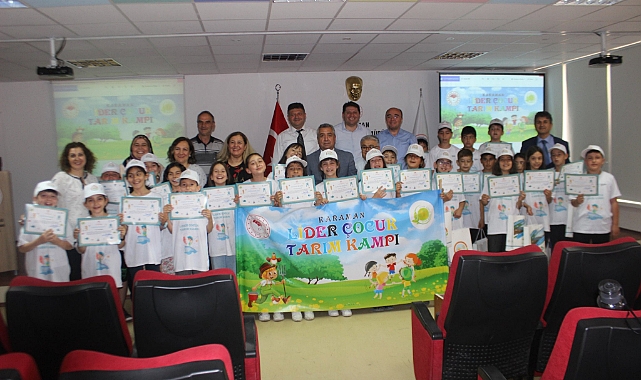 Lider Çocuk Tarım Kampı Sona Erdi