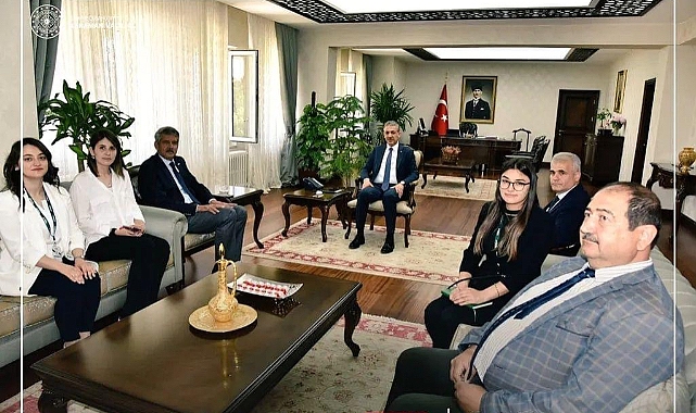 Vali Akkoyun'a Yeşilay'dan Ziyaret
