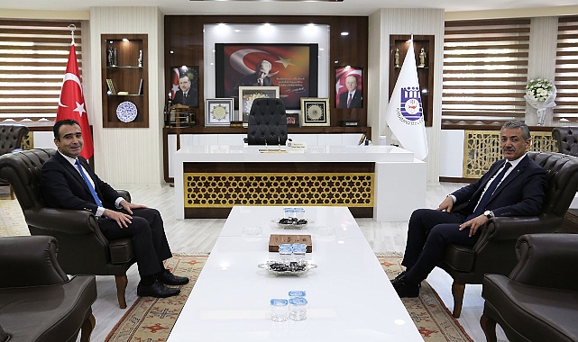 Vali  Akkoyun’dan Belediye Başkanı Kalaycı’ya Ziyaret