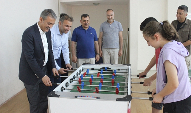 Vali Akkoyun, hafta sonu da mesai yaptı
