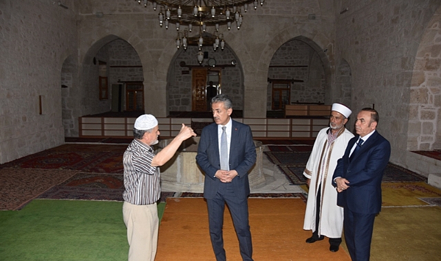 Vali Akkoyun Karabaş Veli Külliyesi’ni ziyaret etti