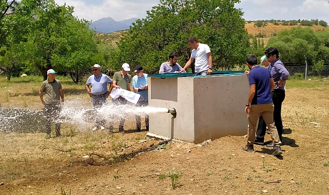 Yollarbaşı Göleti ve Sulaması Geçici Kabulü Yapıldı