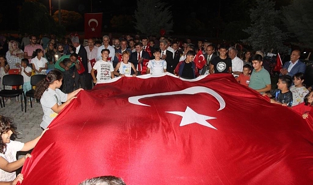 15 Temmuz Demokrasi ve Milli Birlik Günü ilçemizde coşkuyla kutlandı