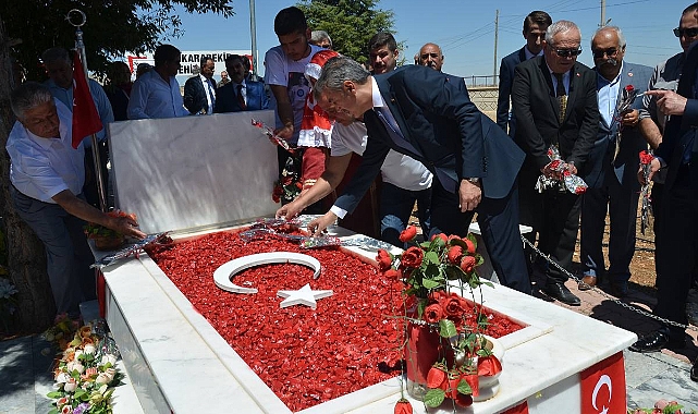 15 Temmuz Şehidi Muhammet Yalçın’ın Kabri Ziyaret Edildi