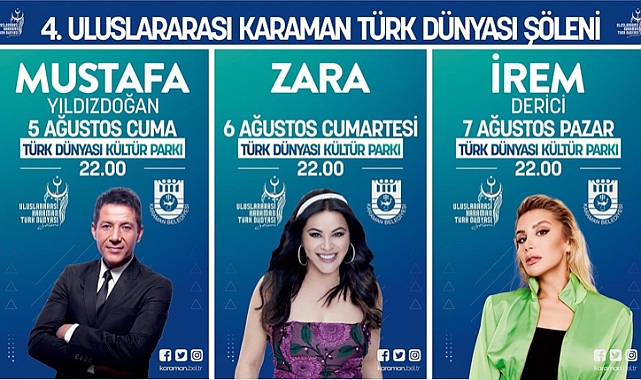 4. Uluslararası Karaman Türk Dünyası Şöleni başlıyor