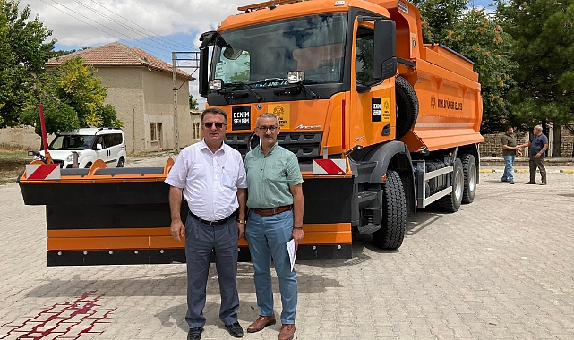 Akçaşehir Belediyesi&#039;ne Konya Büyükşehir Belediyesi&#039;nden Araç Desteği